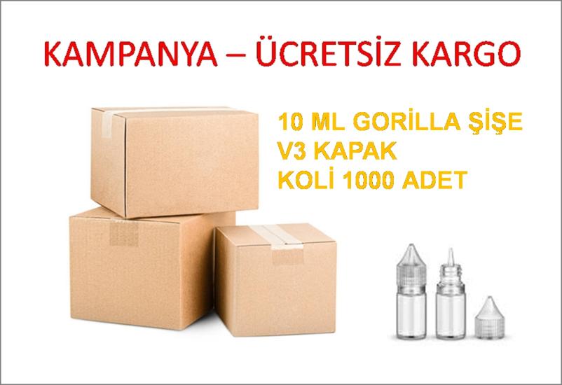 Gorilla Şişe İthal Şeffaf 10 ml